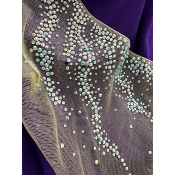 "KISS KISS FORMAL" ABBEY PAIGE Prom Dress One Arm Y2K Fairy SZ 12 FINAL SALE!! - Picture 15 of 15